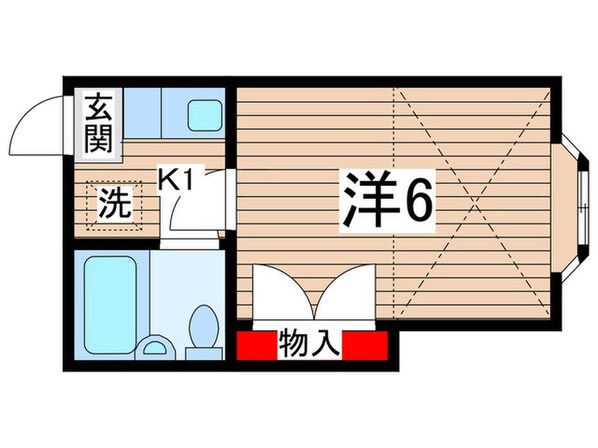 第４光ハイツの物件間取画像